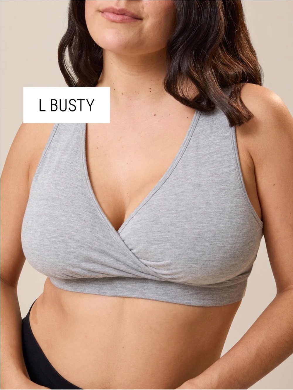 Kindred Bravely L Busty Racerback Nursing Sleep Bra Breastfeeding Maternity KB9